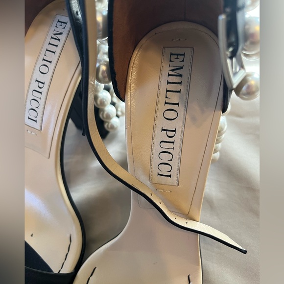 Emilio Pucci Leather Sandals - Picture 13 of 14